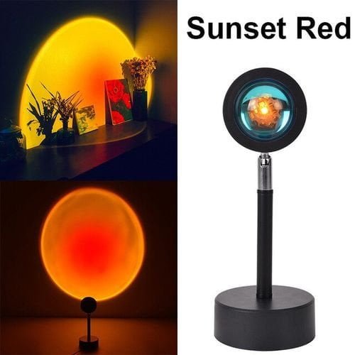 Sunset Lamp, 180° Rotatif Sunset Projektion Lampe, lumières de