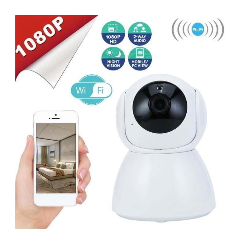 Mini caméra Wifi sans fil avec Vision nocturne – Go Conect – Meilleur site  d'achat